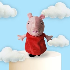 Peppa Pig Hug & Talk Oink Vegan Pork Animal Plush Piggy EUC